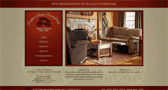 Desktop Screenshot of cooperhomefurnishings.com